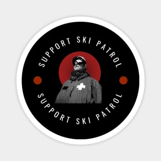 Support Ski Patrol Magnet